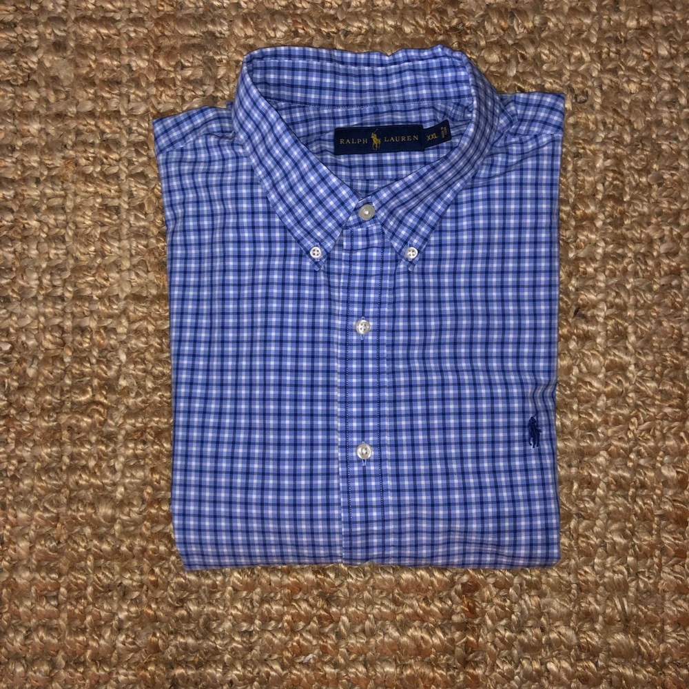 Ralph Lauren plaid Button up shirt